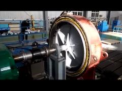 Ball mill permanent magnet direct drive motor