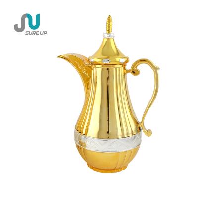 China PORTABLE Coffee Pot Ineer Glass Drip Kettle 2L Vacuum Jug Thermos Arabic Vacuum Flask for sale