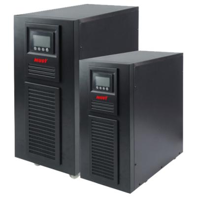 China Single Phase COMPUTER UPS Online Pure Sine Wave Ups 10 KVA Power Supply for sale