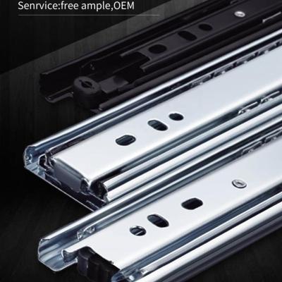 China Modern Heavy Duty Ball Bearing Slides Runner 600 Metal Cabinet Drawer Slide Rail for sale