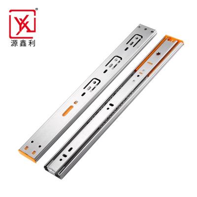 China Office Appliances Stainless Steel Slide Rail Box Tandem Drawer Soft Close Ball Bearing Slides for sale