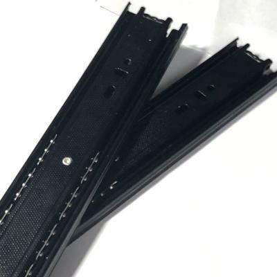 China Wholesale 45mm Full Extension Modern Slides Furniture Hardware Ball Bearing Channel Drawer Telescopic Slides For Sideboard for sale