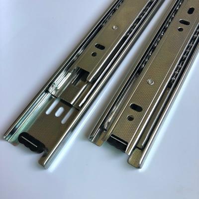 China Modern Roller Bearing Drawer Slides Metal Box Slide Channel for sale