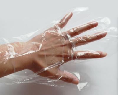 China glove cleaning disposable hand gloves plastic pe gloves long for sale