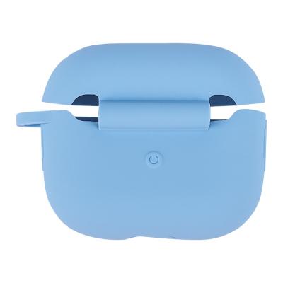 China Soft\Comfortable\Safety\Flexible Luxury Bluetooths Earbuds Charging Frosted Case Solid Color Soft Silicone Earphone Wireless Earbuds Case for sale