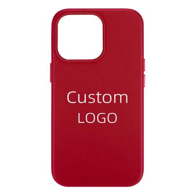 China Original Design Shockproof Cover Case PU Leather Radio Charging Magsafing Clear Cell Phone Magnetic Case for sale