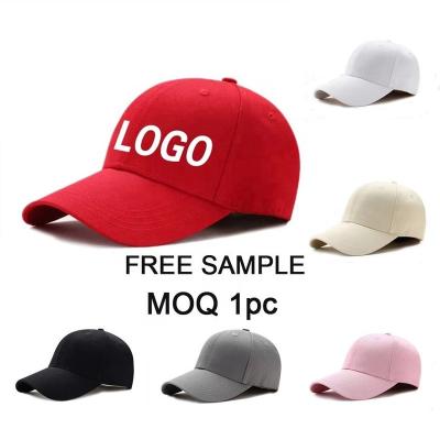 China Plain Unstructured Printed Golf Gorras Logo Sport Baseball Cap OEM JOINT Panel Wholesale Blast Embroidered 3D Cotton Twill Custom 6 for sale