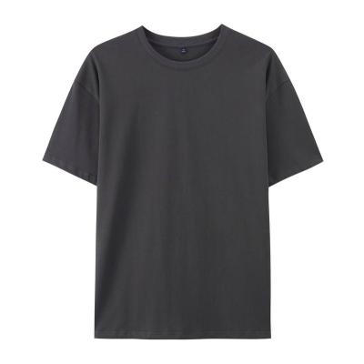 China Custom Quality Printing Cotton Men's Anti-Wrinkle T-shirt Drop Shoulder Oversize Design Blank T-shirt T-shirts for sale