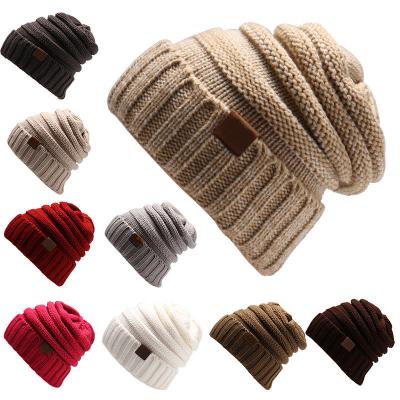 China Wholesale JOINT Hot Sale Custom Knitted Hat And Winter Hat Custom Logo White Beanie for sale