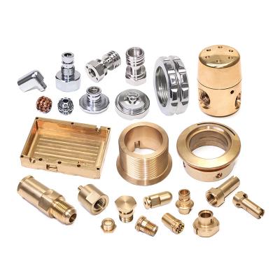 China Hot Sale Customized Micro Machining Aluminum Turned CNC Milled Turning Brass Mechanical Parts for sale