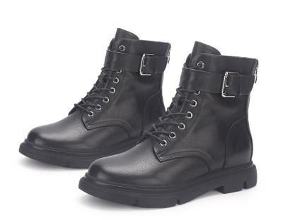 China Waterproof made in china high quality genuine leather ladies shoes boots women boot shoes for sale