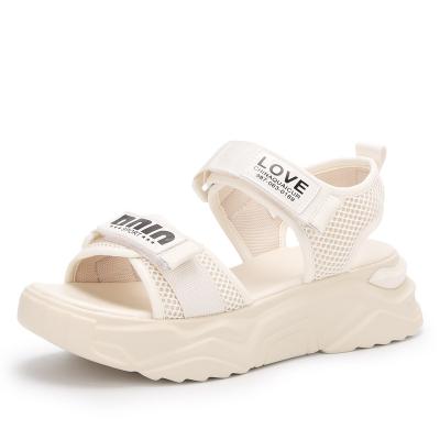 China Newest Fashion Trend Platform Sports Women's Casual Sandals Arrive Summer Flat Fashion Trendy Lady's Sandal for sale