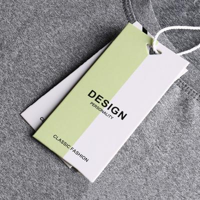 China The hot sale high quality Hang Tags Macaron Color Paper viable wholesale manufacture tag with own logo for sale