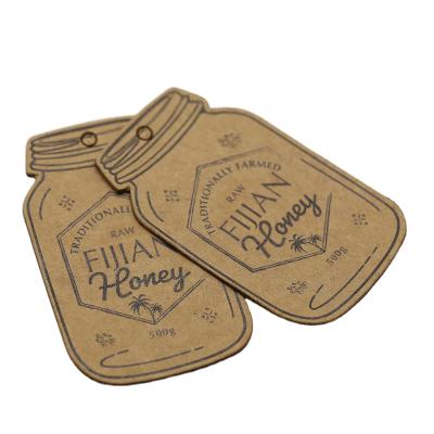 China Manufacturer Paper Hang Tag Kraft Garment Paper Hang Tags from Recyled China for sale