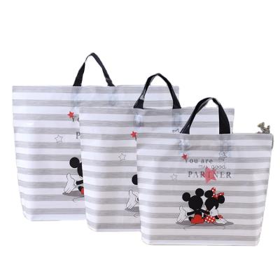 China BIODEGRADABLE Wholesale Plastic Bag/Packaging Bag With Logo For Shopping Design Custom Plastic Bag With Logo for sale