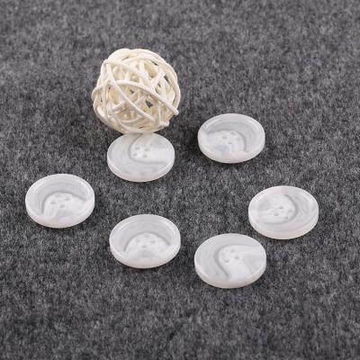 China New design dry cleaning best price fashion polyester buttons dress high quality plastic dome leg buttons down shirt for sale