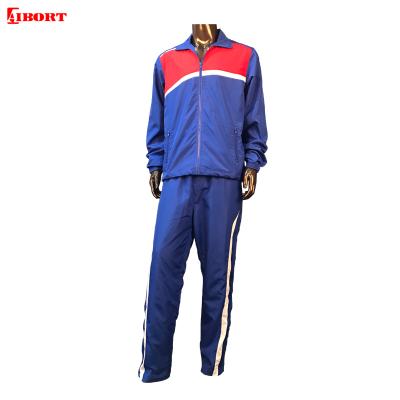 China Antistatic Custom Wholesale Fancy Sportswear Mens Training Tracksuit Soccer Wear Blank Tracksuit for sale