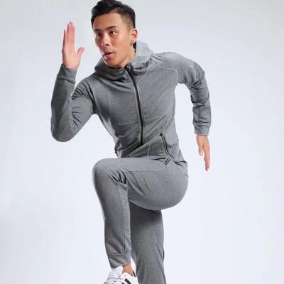 China Wholesale High Quality Breathable Fitness Breathable Gym Custom Sports Tracksuits Plain Jogging Suits Set for sale