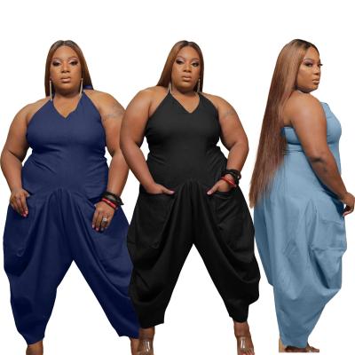 China Anti-Static Women Large Plus Size Casual Rucher Maxis Dress Sleeve Overalls Dresses High Waist Casual Short Solid Chiffon for sale