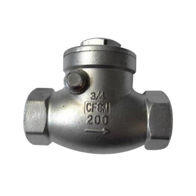 China General hot sale factory direct supply threaded gate valve/ball valve check valve with factory price for sale