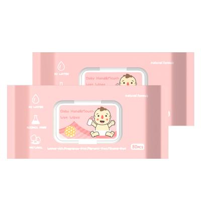 China Wholesale yujie CIT Cleaning Condom Baby Wet Wipes Soft Damp Tissue With Aloe Vera 80 Wipes for sale