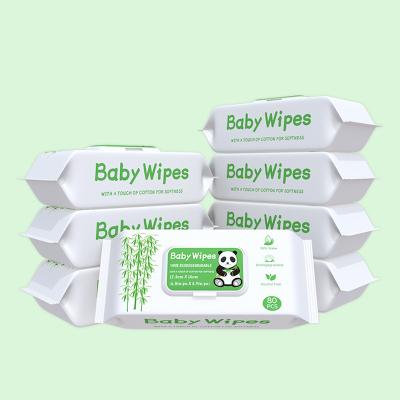 China Eco Delicate Compostable Bamboo Cleaning Baby Wipes Biodegradable for sale