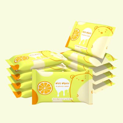 China Daily Life Organic Dog Cat Paw Ear Eye Tooth Clean Grooming Wet Cloth For Pet for sale