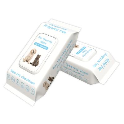 China Cleaning Dogs Cleaning Wet Pet Wipes For Dogs Cat for sale