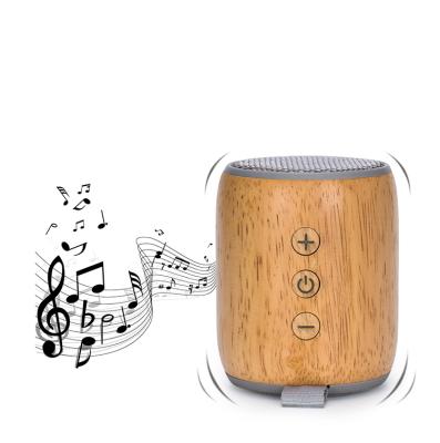 China Mini New Wood Portable Blue Tooth Wood Mini Speaker for sale