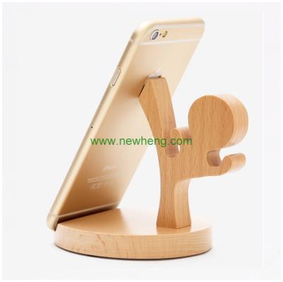 China China Factory Wooden Animal Shaped Wooden Phone Holder, Wooden Phone Holder for sale