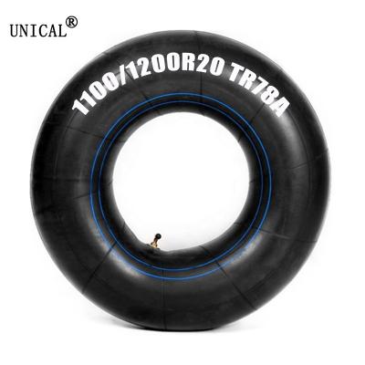 China Cheap Factory Wholesale Durable 1100R20 11.00-20 Butyl Rubber Inner Tube 1100-20 for sale