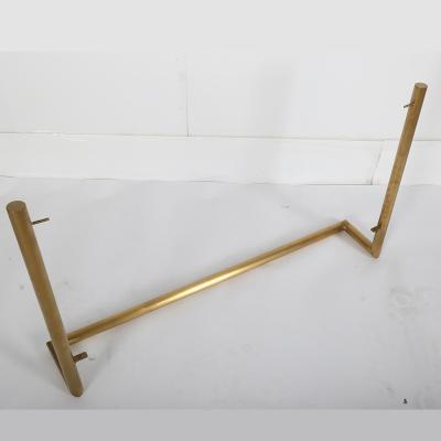 China Greenstar Modern Design Gold Sofa Accessories Custom Trapezium Table Leg Coffee Bench Leg Stand Desk Solid Steel Metal for sale