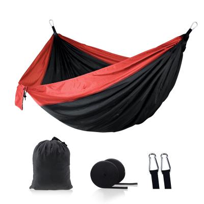 China Amazon Outdoor Garden Modern Hot Selling Camping Hammocks For Trees Portable Double Hammock Adjustable Tether for sale