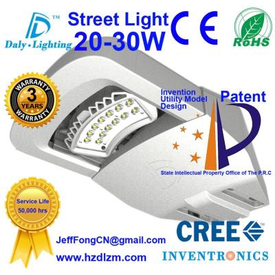 China LED Street Light 20-30W with CE,RoHS Certified and Best Cooling Efficiency Road Lamp Made in China for sale