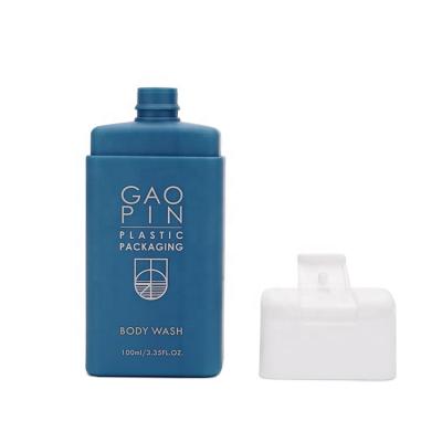 China Factory direct sales personal skin care packaging HDPE shampoo and conditioner bottles packaging with flip top cap for sale