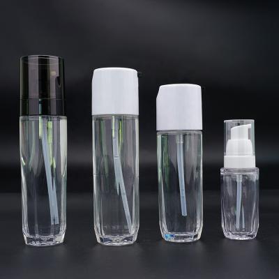 China OEM 30ml 90ml Personal Clear Plastic Lotion Pump Bottle Cosmetic Packaging Skin Care Packaging for sale