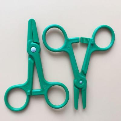 China For Gynecological Surgery Factory Sell Medical Plastic Forceps For Surgery Good Prices Green Blue Black for sale