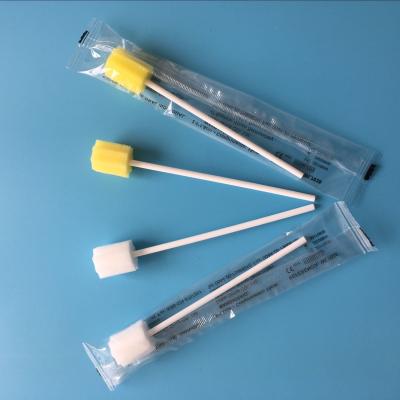 China Medical Sponge Stick Hospital Care Patient Care Stick Oral Sponge Stick Care for sale