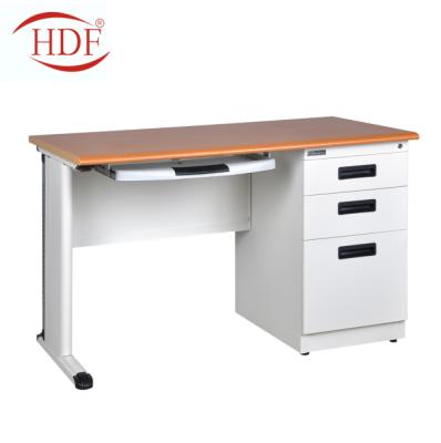 China Other Hot Sale Wholesale Steel Modern Executive Office Furniture Luxury Desk With File Cabinet for sale