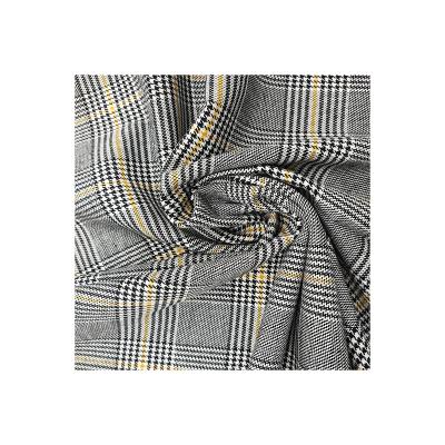 China Promotional water resistant control TR yarn-dyed spandex yarn-dyed plaid fabric for sale