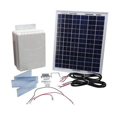 Cina Home Solar Panel System Kit with 2 Batteries for Gate Operator or Solar System Solar Light Kit in vendita