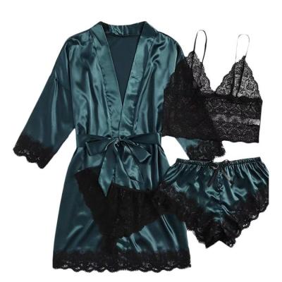 China 100% Polyester Promotional Ladies Hot Sexy Nightgown Lingerie Set Selling High Quality Sexy Women's Lingerie for sale