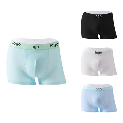 China Antibacterial Manufacturers OEM Breathable High Quality Boxer Briefs Custom Underwear Wholesale Custom Boxer Briefs Custom Logo Underwear for sale