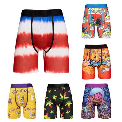 China Antibacterial Boxers Briefs Men Vendor Underwear Shorts Men's Boxers Briefs Running Triathlon Sports Underwear Quick Dry Men for sale