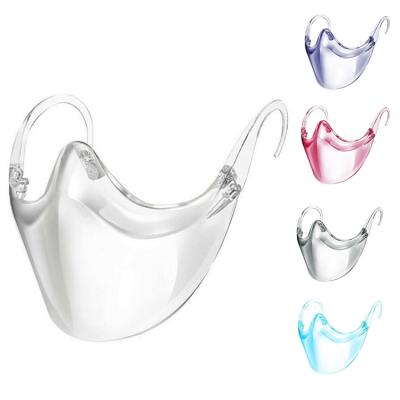 China Trendy Dropshipping Transparent Designer Lip Party For Adults Children Party Masks And Deaf Mask, Party Masks Wholesale PP+Silicone Readable for sale