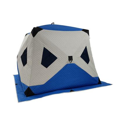 China Extended type automatic cotton tent, warm outdoor winter shelter tent cotton tent, camping tent desert tent for sale