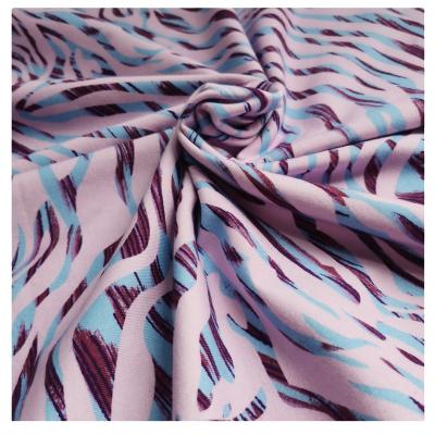 China Others High Quality Knit Fabric Custom Digital Printing Cotton Fabric For Dress for sale