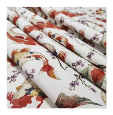 China Wholesale QUICK DRY NO MOQ Custom Design Digital Print 100% Cotton Fabric For Dress Digital Printing for sale