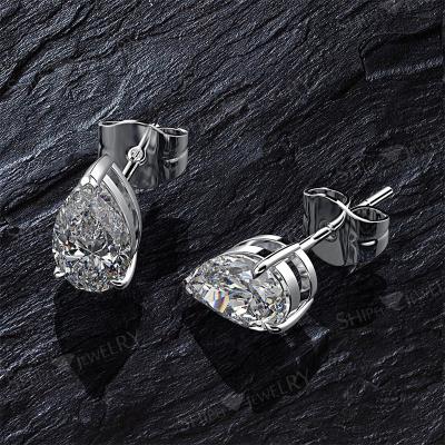 China Custom Made Romantic Silver Women's Drop Earrings Jewelry 925 Drop Earrings for sale