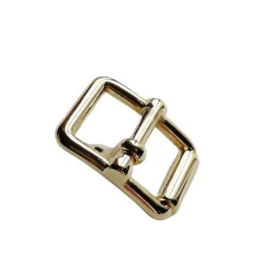 China Factory Factory Rectangle Buckles Belts Hardware Metal Gold Rectangle Women Belt Roller Pin Buckles for sale